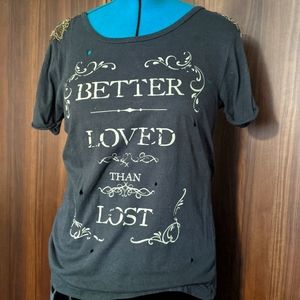 Guess Beaded Tee Large